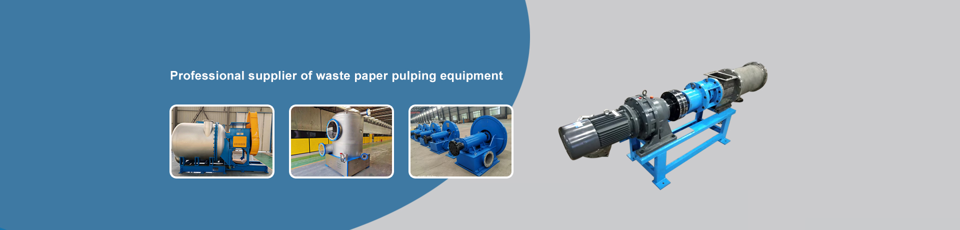 Reject pulp processing equipment